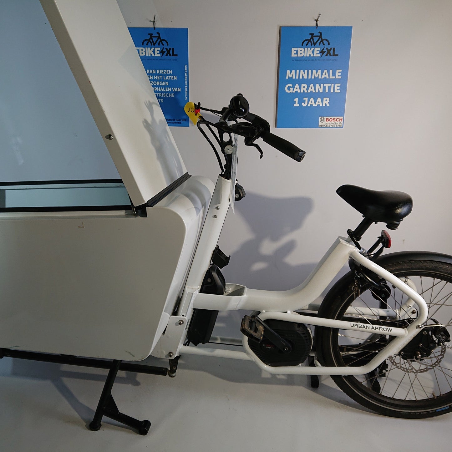 Nieuw! Urban Arrow Cargo Wit Bosch Cargo Line Middenmotor