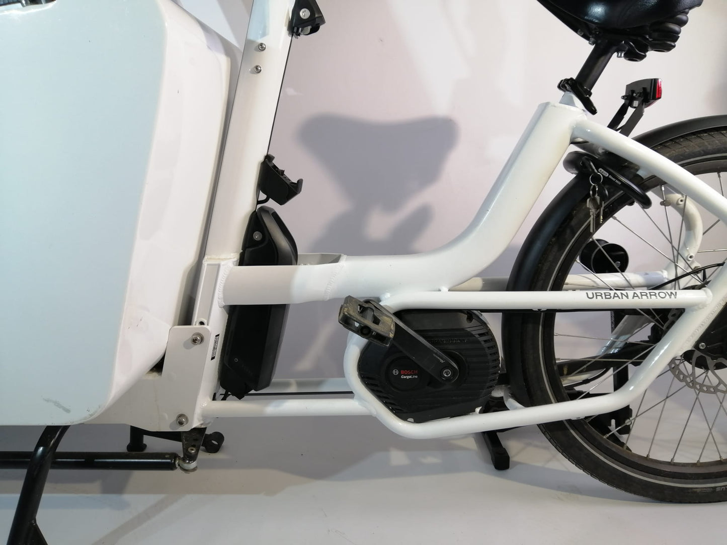Nieuw! Urban Arrow Cargo Wit Bosch Cargo Line Middenmotor