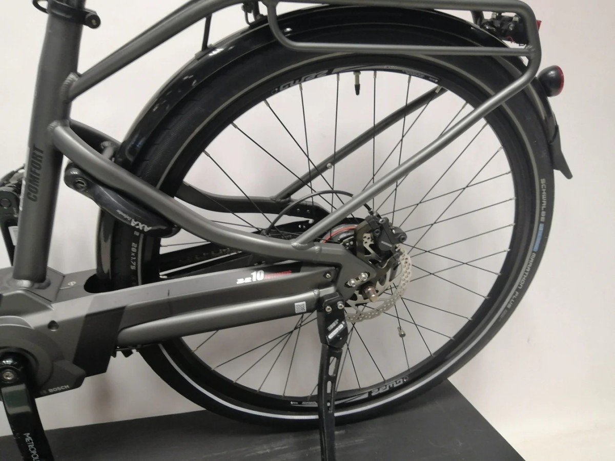 DEMO Zemo ZE 10 Nuvinci Harmony Bosch Perf Line Middenmotor Lage instap Zilver 46cm