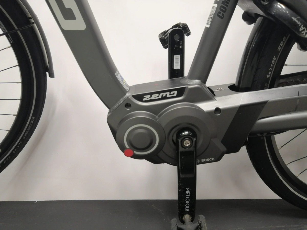 DEMO Zemo ZE 10 Nuvinci Harmony Bosch Perf Line Middenmotor Lage instap Zilver 46cm