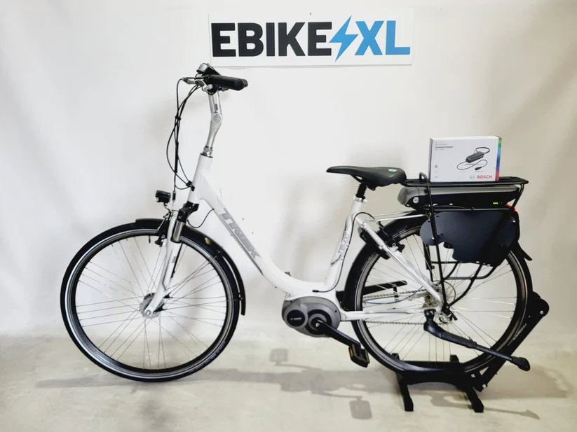 Trek TM400+ Bosch Active Line Middenmotor Lage instap Wit 50cm