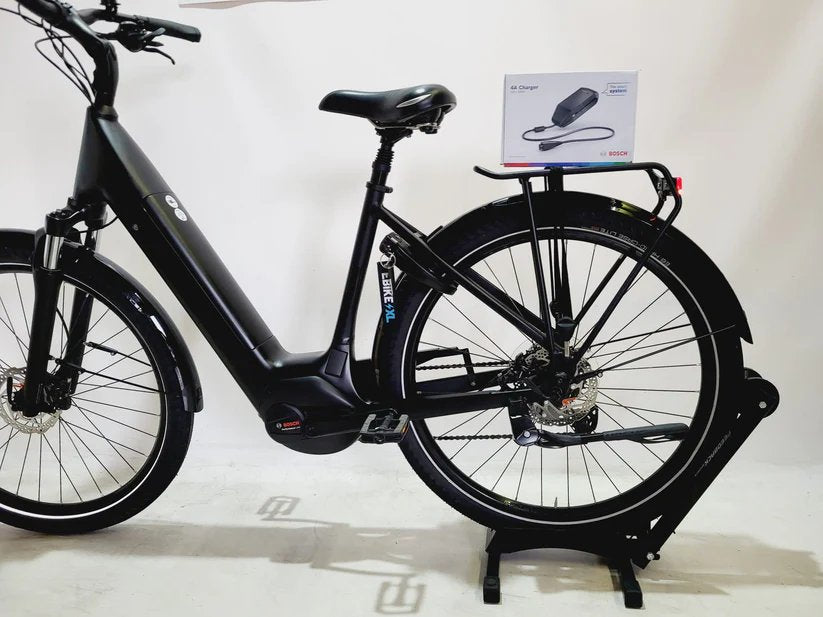 DEMO Trek Verve+ 3 Bosch Performance Line Middenmotor 545Wh! Lage instap Zwart 50cm