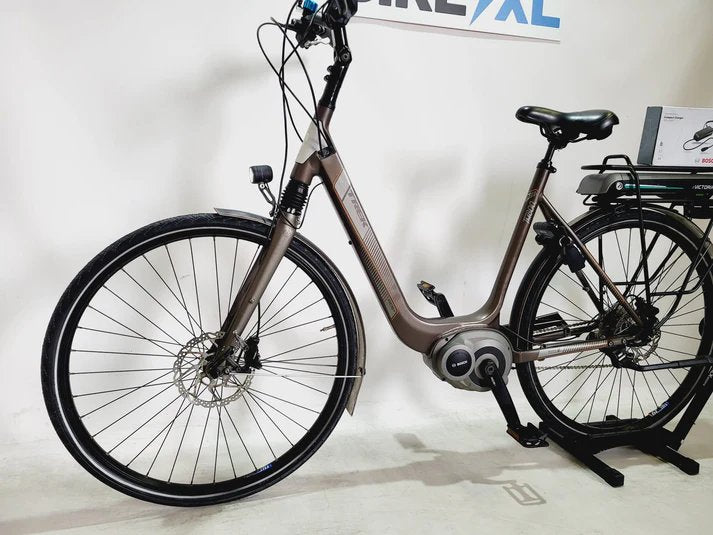 Trek TM800+ Bosch Active Line Middenmotor Lage instap Goud 56cm