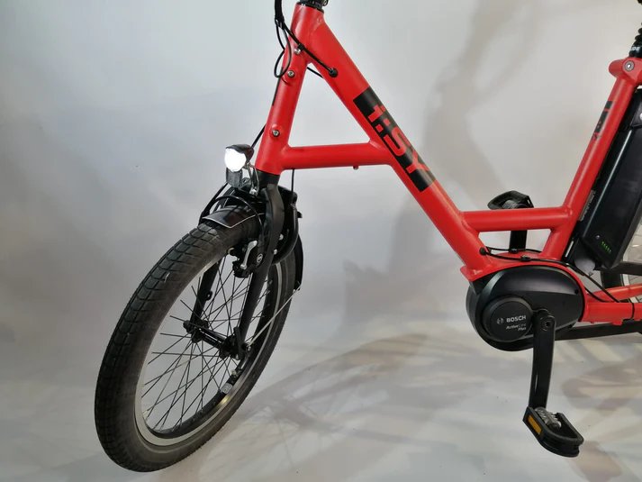 NIEUW i:SY B-01 Driewieler Bosch Actine Line Plus Middenmotor Rood
