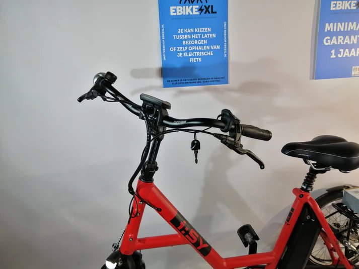 NIEUW i:SY B-01 Driewieler Bosch Actine Line Plus Middenmotor Rood