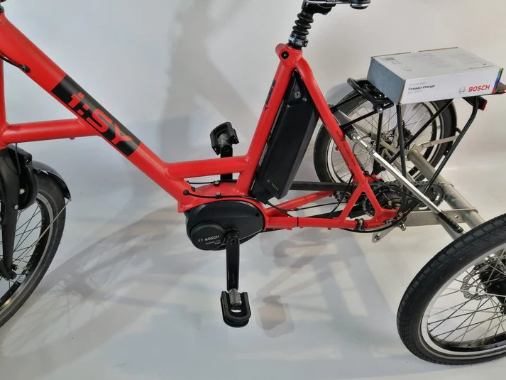 NIEUW i:SY B-01 Driewieler Bosch Actine Line Plus Middenmotor Rood
