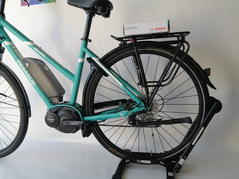 Pegasus Solero E8 Bosch Act Line Plus Middenmotor Lage instap Aaquamarijn 50cm M