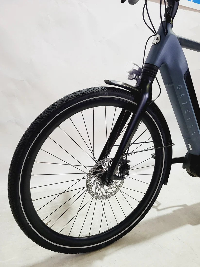 Gazelle Ultimate C8+ Bosch Active Line Plus MM Belt-Drive Heren Grijs 61cm L