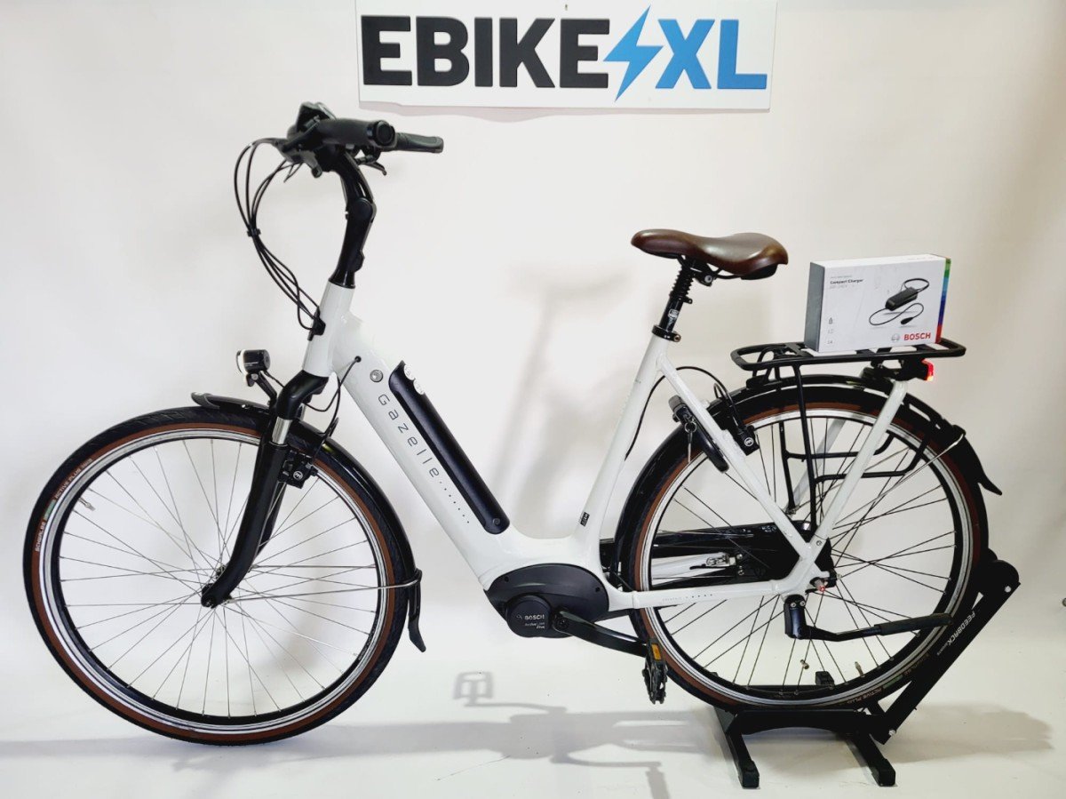 gazelle e bike dames middenmotor Gazelle Grenoble C7+ Bosch Active Line Plus Middenmotor