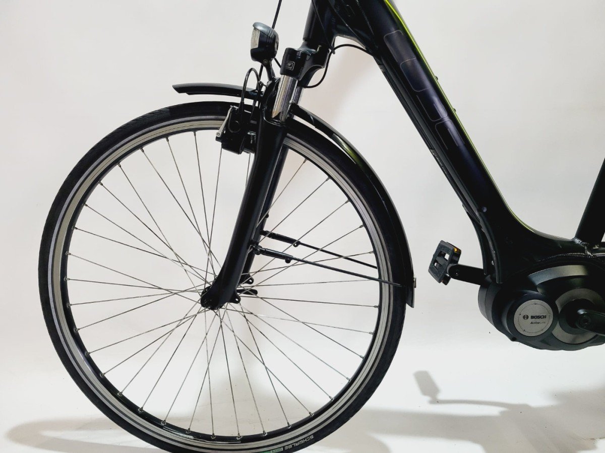 Cube Travel GTS Bosch Active Line Middenmotor Lage instap Zwart 54cm M