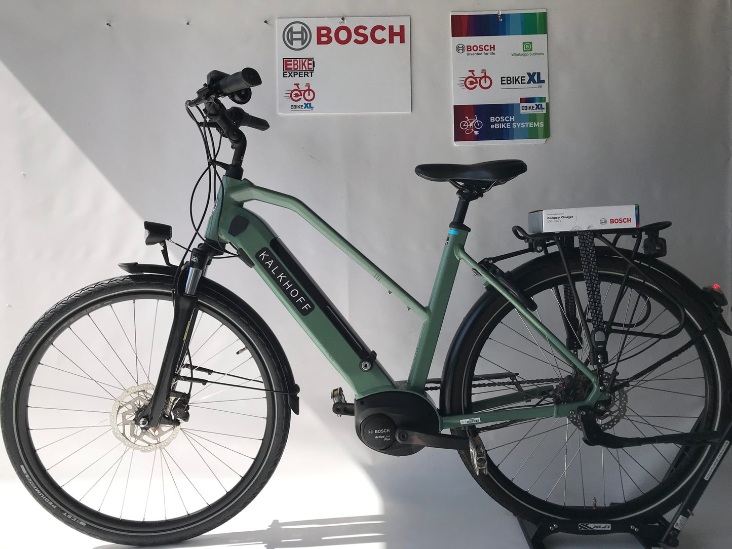 Kalkhoff Agattu 4.B Move BLX Bosch Act Line Plus Middenmotor 500Wh Groen