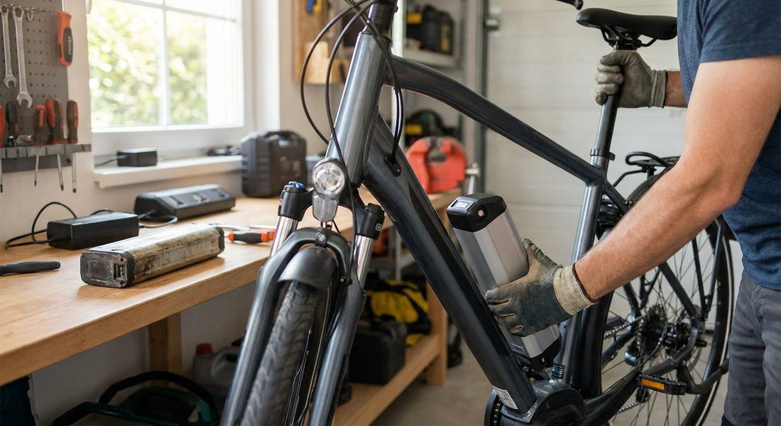 Elektrische fiets accu vervangen: kosten en levensduur