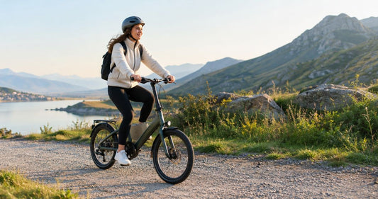 Is een compacte elektrische fiets comfortabel op lange ritten?