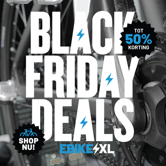 Haal een duurzame Elektrische fiets tot 50% Korting tijdens Black Friday