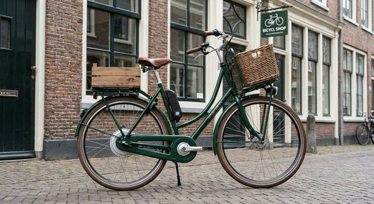 Elektrische omafiets: klassieke stijl met moderne motor