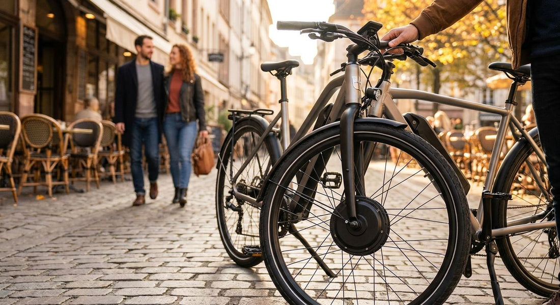 Elektrische fiets met voorwielmotor: wanneer een goede keuze