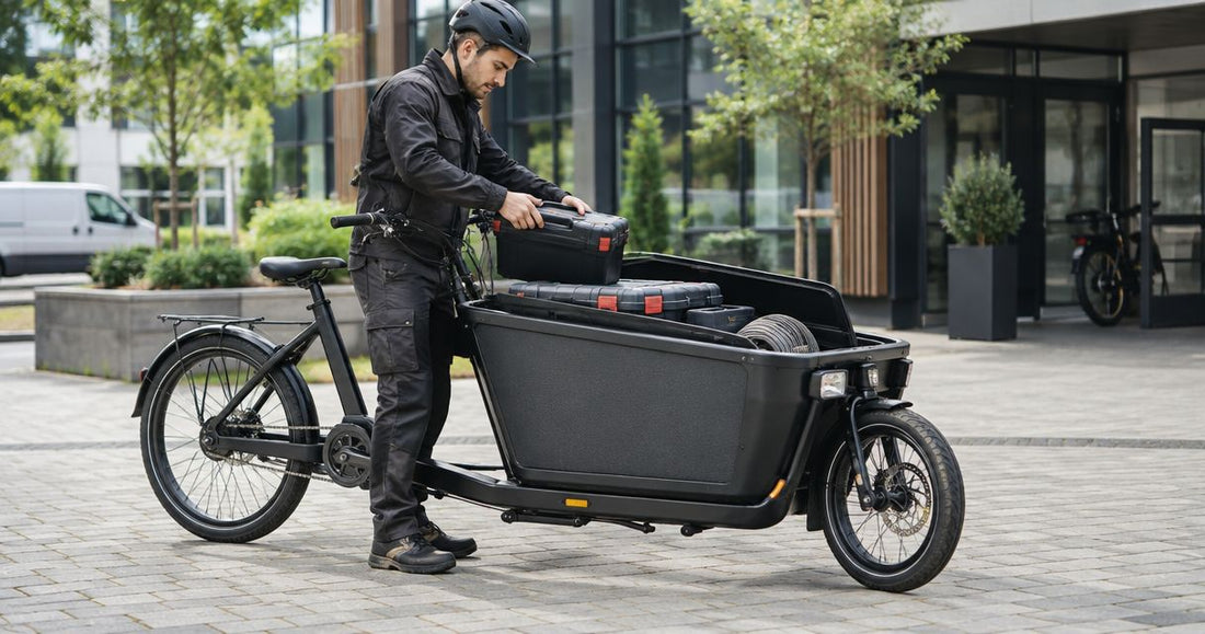 Elektrische bakfiets voor monteurs: complete 2026 gids