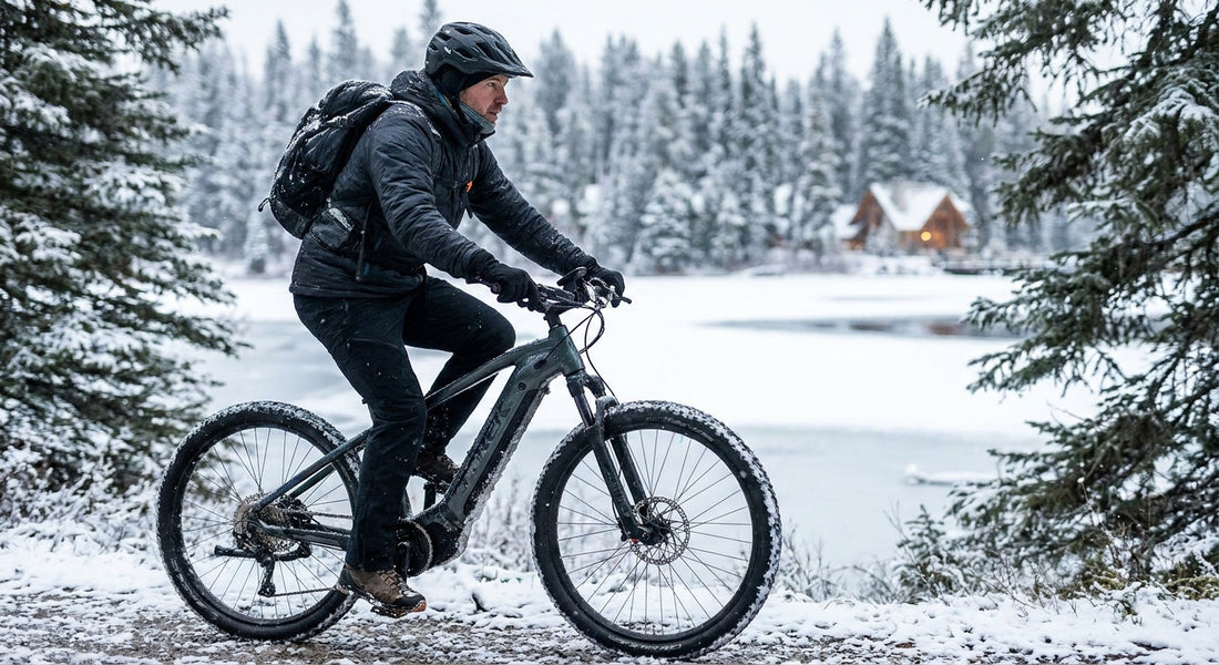 Elektrische fiets rijden in de winter: waar moet je op letten
