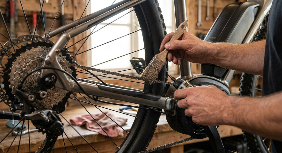 Elektrische fiets kettingonderhoud