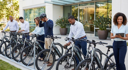Elektrische fietsen voor bedrijfsvloot: fietsen voor je team