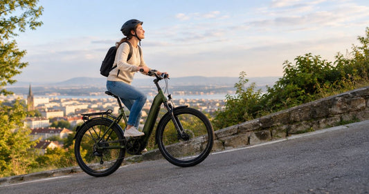 Is een compacte elektrische fiets sterk genoeg voor een helling?
