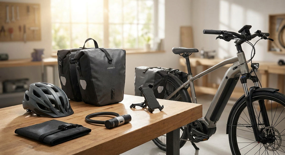 Beste accessoires voor je elektrische fiets