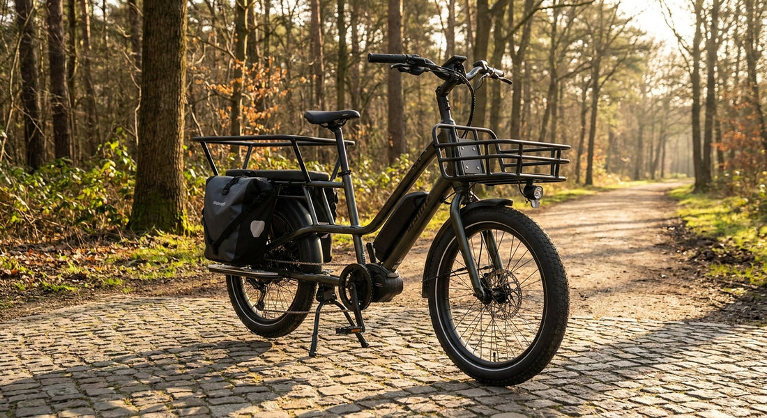 Elektrische fiets met hoog maximaal gewicht