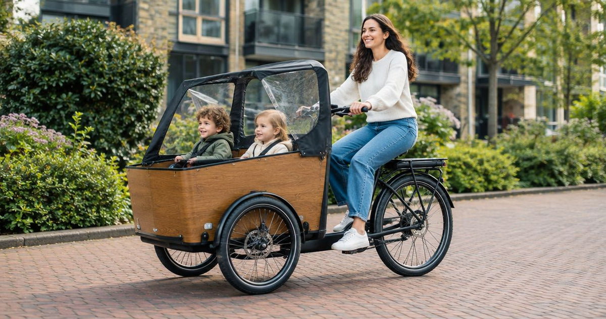Beste driewielige elektrische bakfietsen in 2026