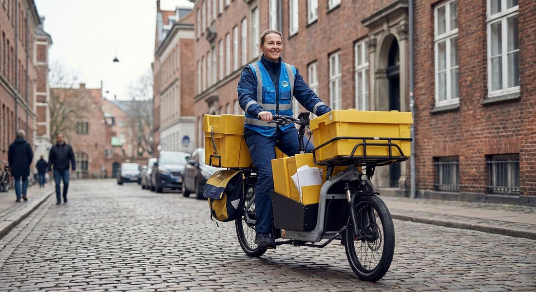 Elektrische fiets voor postbode