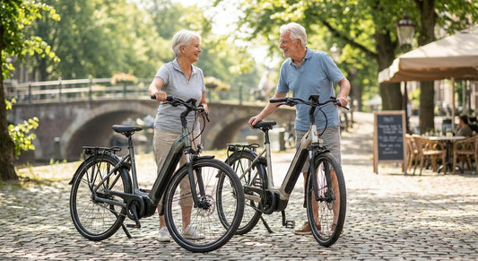 Elektrische fiets voor senioren met lage instap