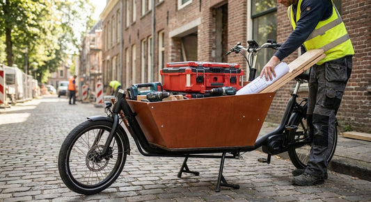 Elektrische bakfiets voor aannemers en klussers