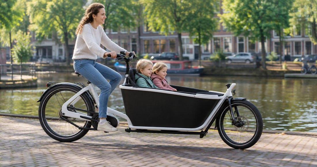 Hoeveel kg kun je vervoeren met een Urban Arrow bakfiets?