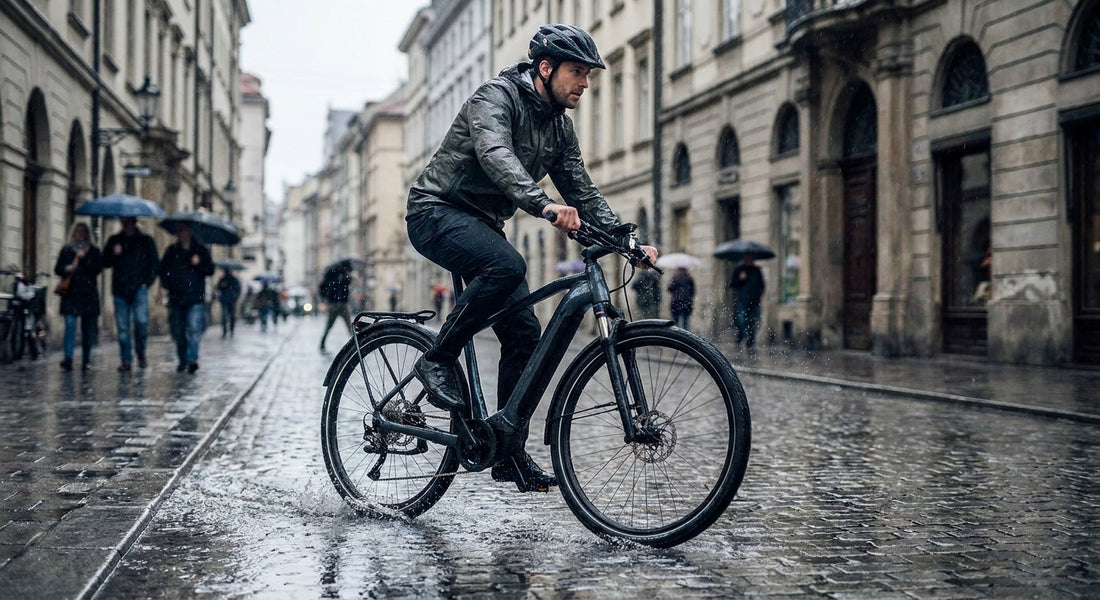 Elektrische fiets voor regenachtig weer: waterdicht en veilig