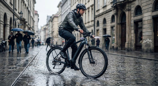 Elektrische fiets voor regenachtig weer: waterdicht en veilig