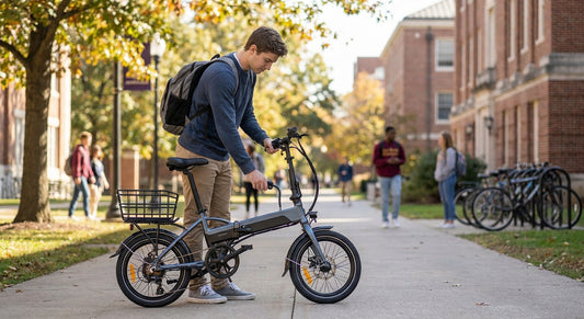 Elektrische fiets voor studenten: compact en betaalbaar