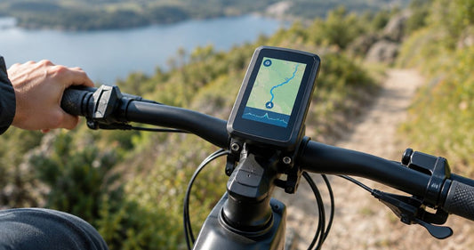 Komoot routes plannen op je Bosch Kiox display