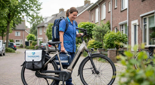 Elektrische fiets voor thuiszorgmedewerkers