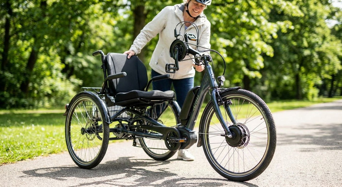 Elektrische fiets voor mensen met een beperking: aanpassingen