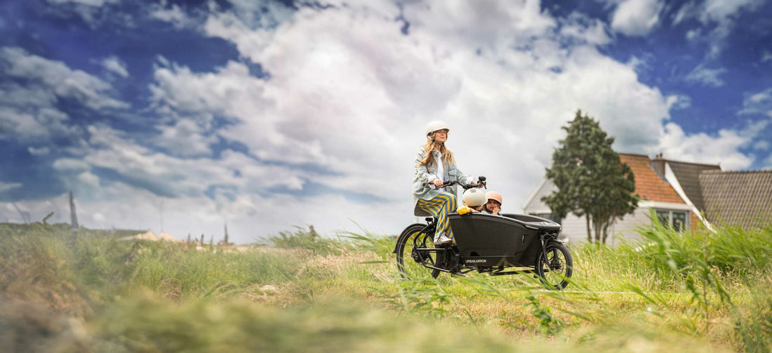 Hoe vervoer je veilig bagage, boodschappen en kinderen op een e-bike?