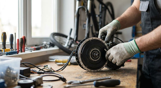 Elektrische fiets motor reparatie
