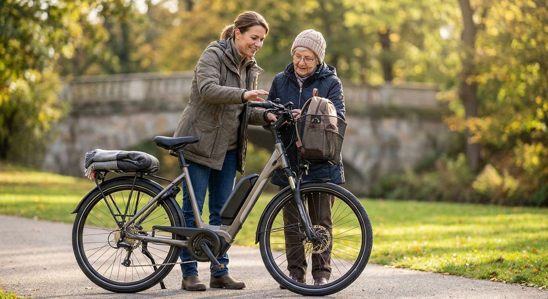 Elektrische fiets voor mantelzorgers