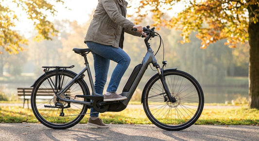 Elektrische fiets met laag instap