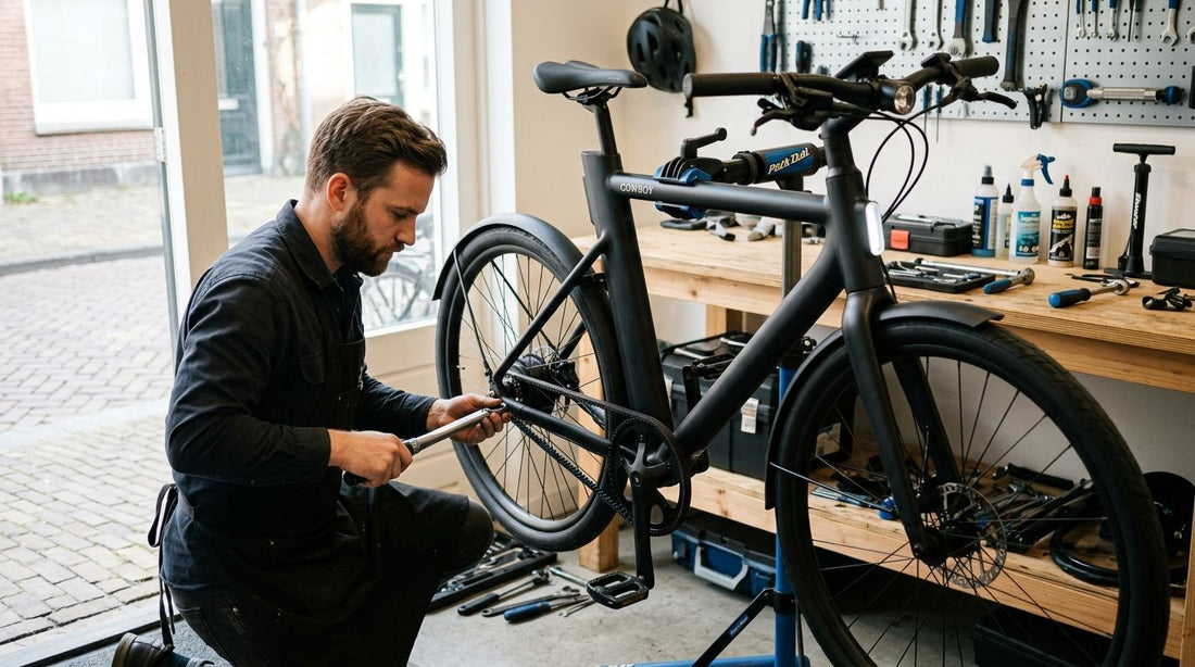 Hoe onderhoud je een Cowboy e-bike