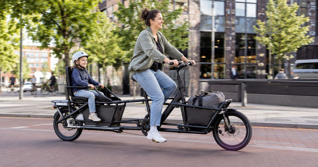 Is een longtail fiets wendbaar genoeg voor de stad?