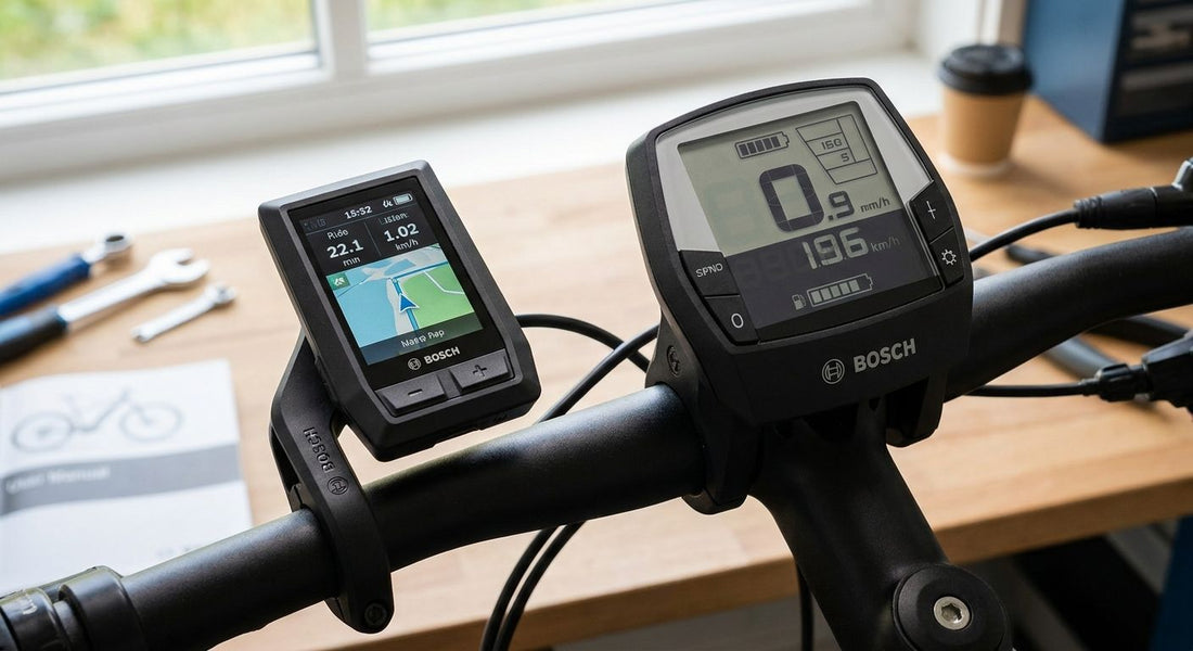 Elektrische fiets display uitleg: Bosch Kiox en Intuvia