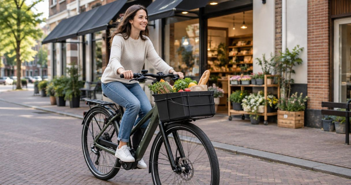 Beste elektrische fietsen voor dagelijkse boodschappen in 2026