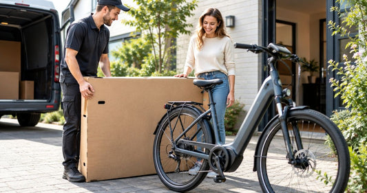 Wat kost thuislevering van een online bestelde elektrische fiets?