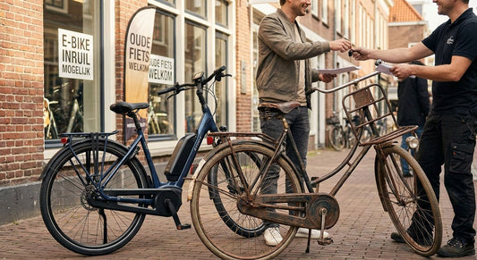 Elektrische fiets kopen met inruil van je oude fiets