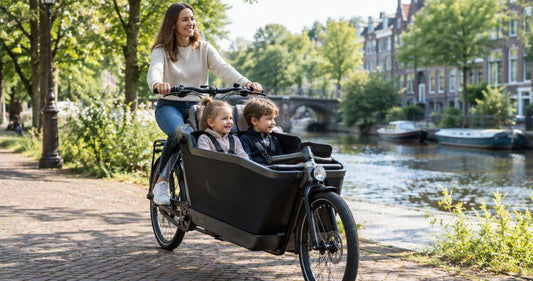 Kun je een elektrische bakfiets leasen als particulier?
