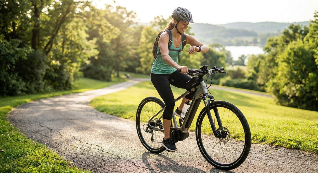Elektrische fiets voor fitness en afvallen